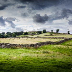 Sunset over Grassington