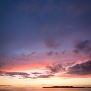 Traigh lar Sunset Portrait