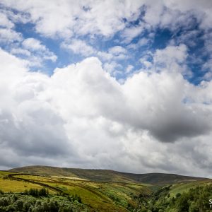 Sky over Hey Clough