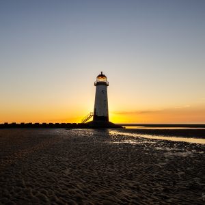 Talacre Lighthouse Sunset
