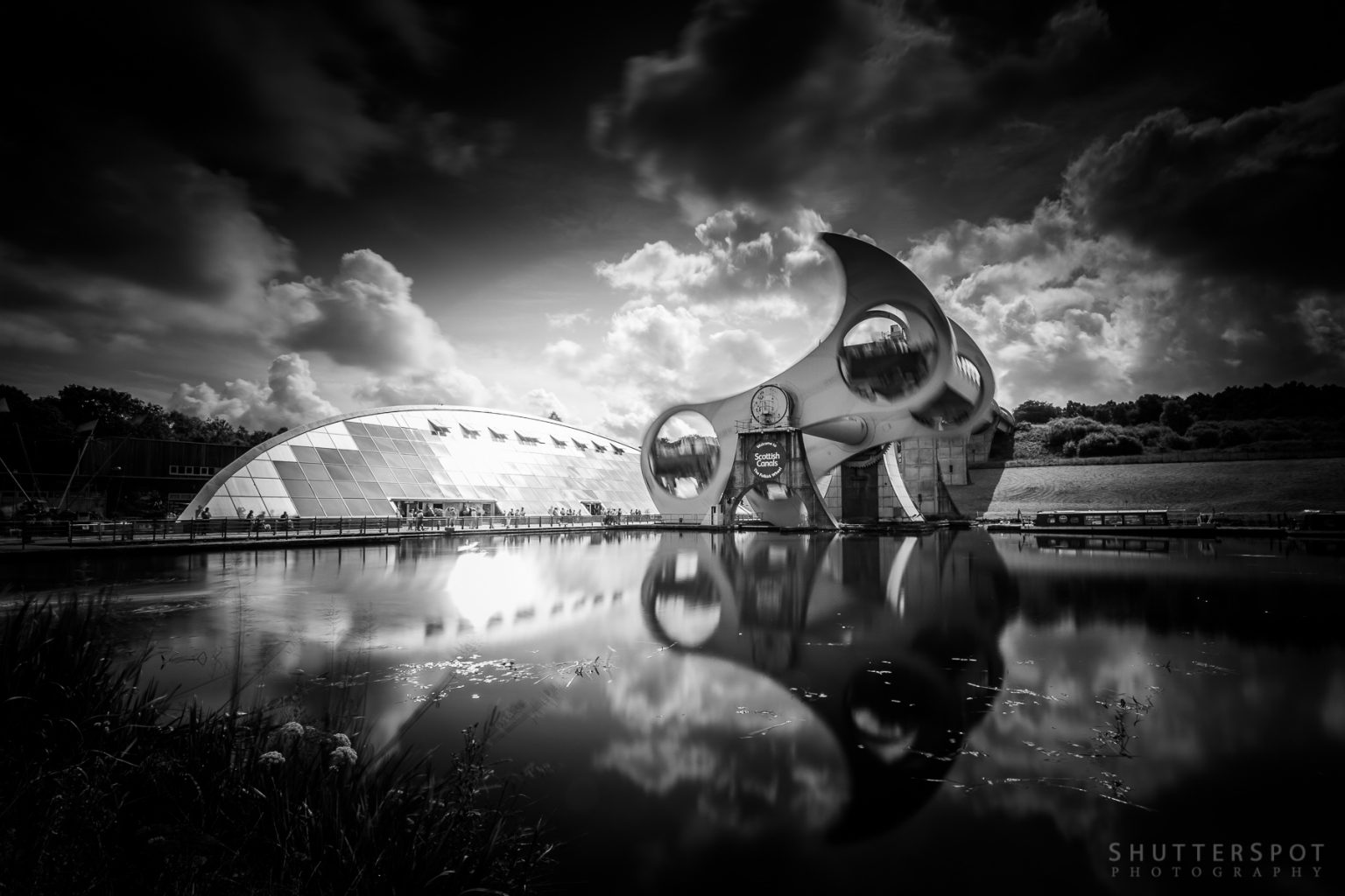 Falkirk Wheel In Motion Shutterspot Photography