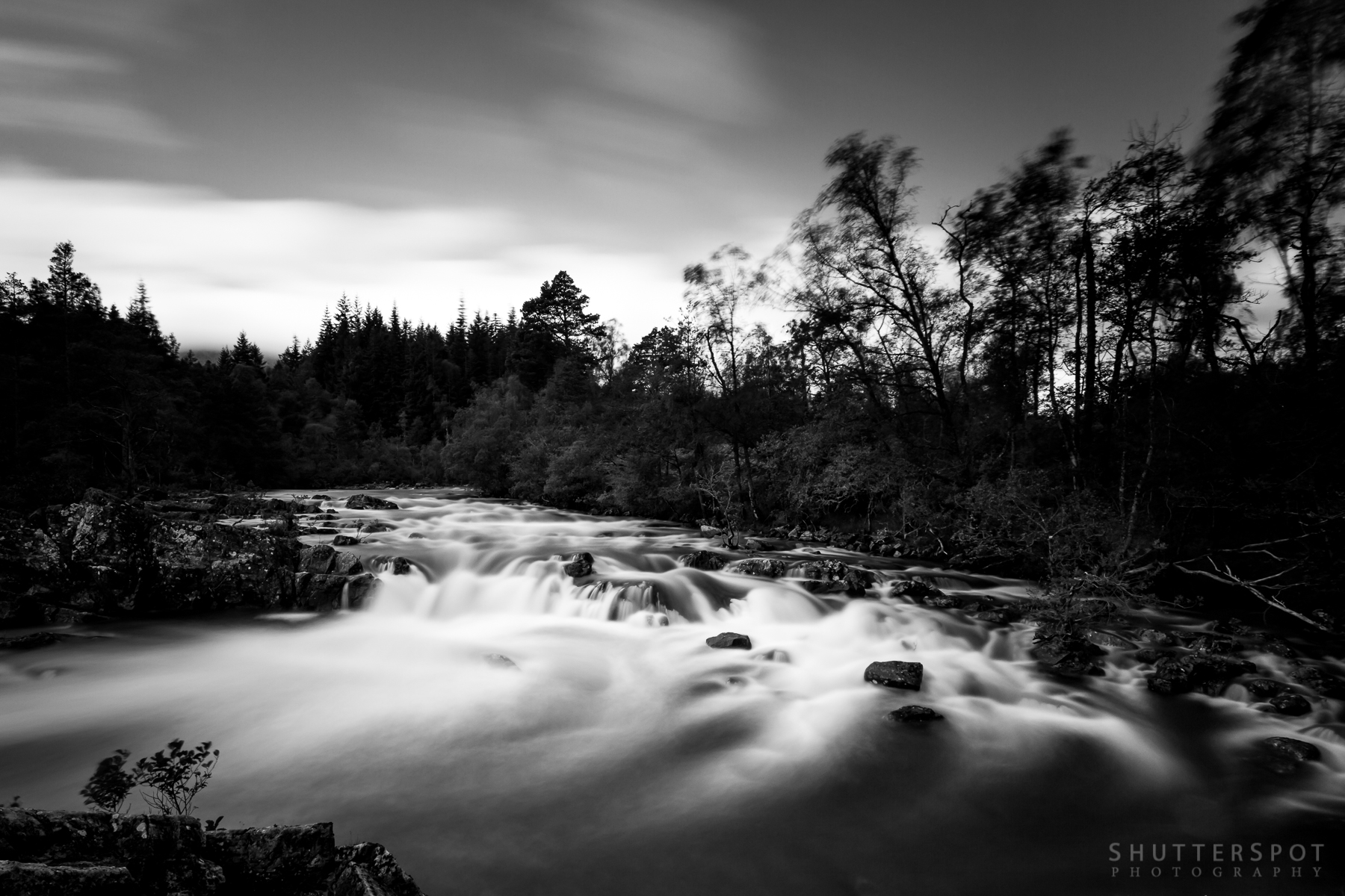Falls on River Tummel